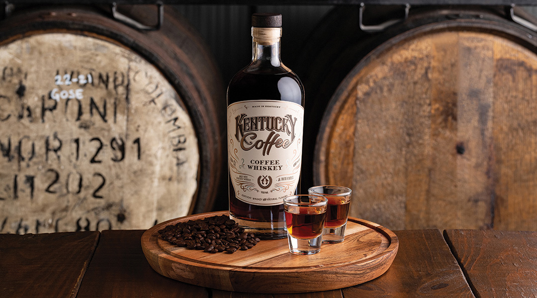 KENTUCKY COFFEE WHISKEY TO BRING A BIG KENTUCKY HUG TO NOLA